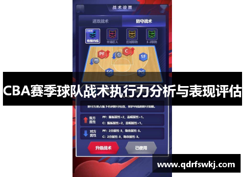 CBA赛季球队战术执行力分析与表现评估